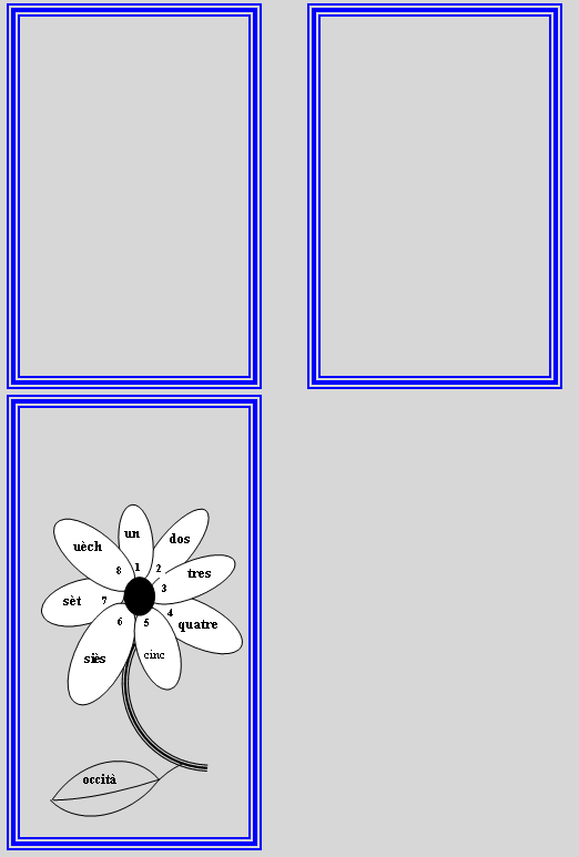 Flor blau